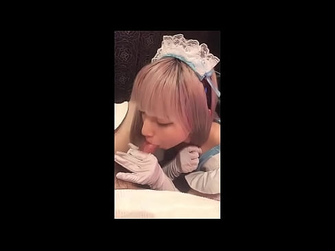 ❤️ Японский идол [mayuka], костюм французской горничной, часть 1, минет и дрочка с лосьоном ☑ Порнуха на нашем сайте pornodil.ru ️